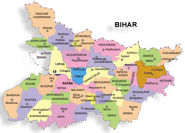 Bihar Map